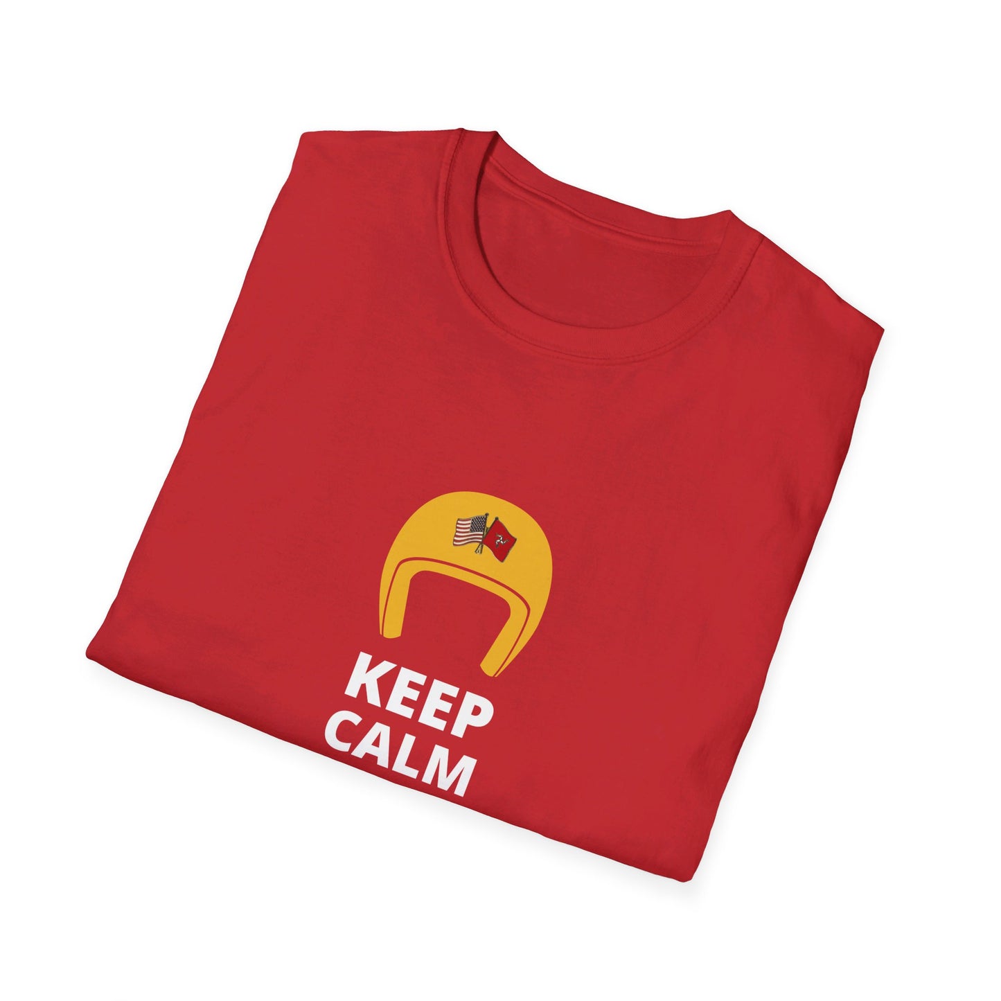 "Keep Calm And TT On!" Unisex Softstyle T-Shirt