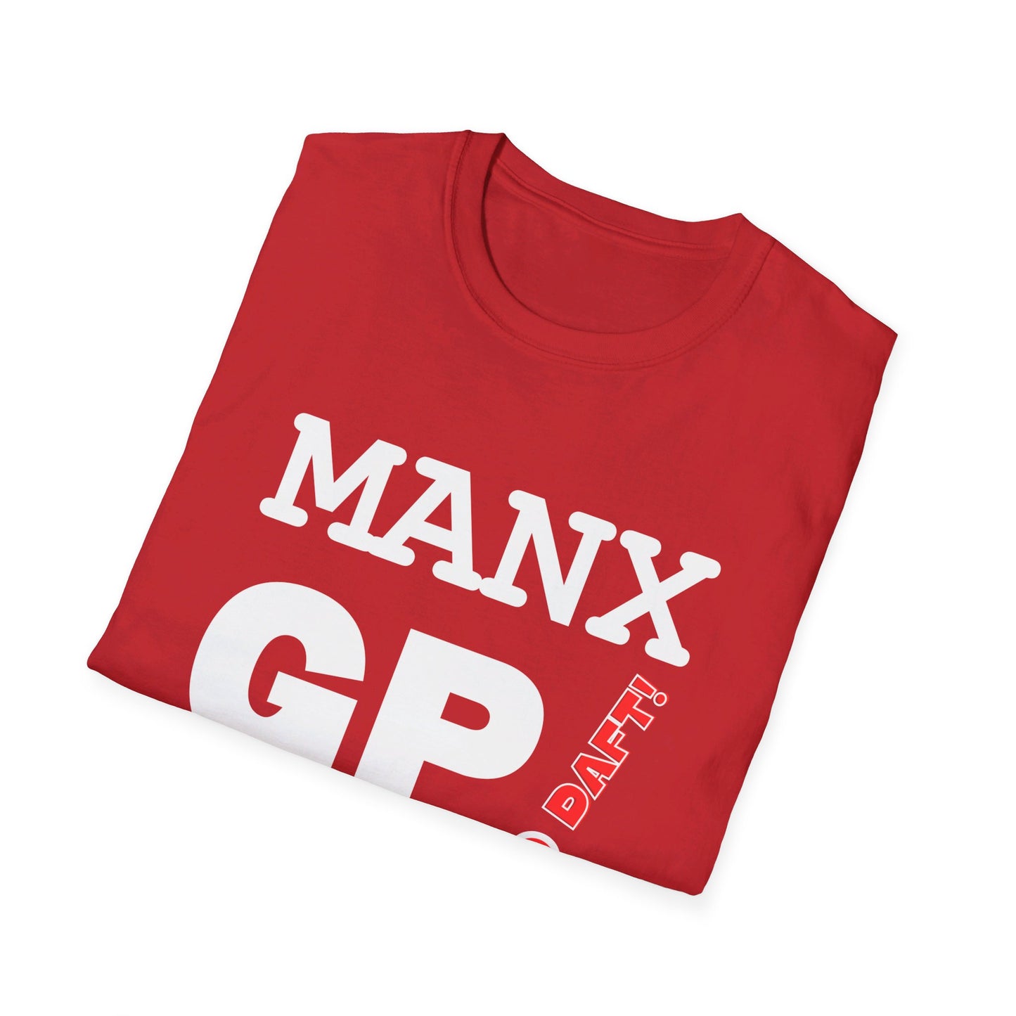 "Manx Daft!" Unisex Softstyle T-Shirt