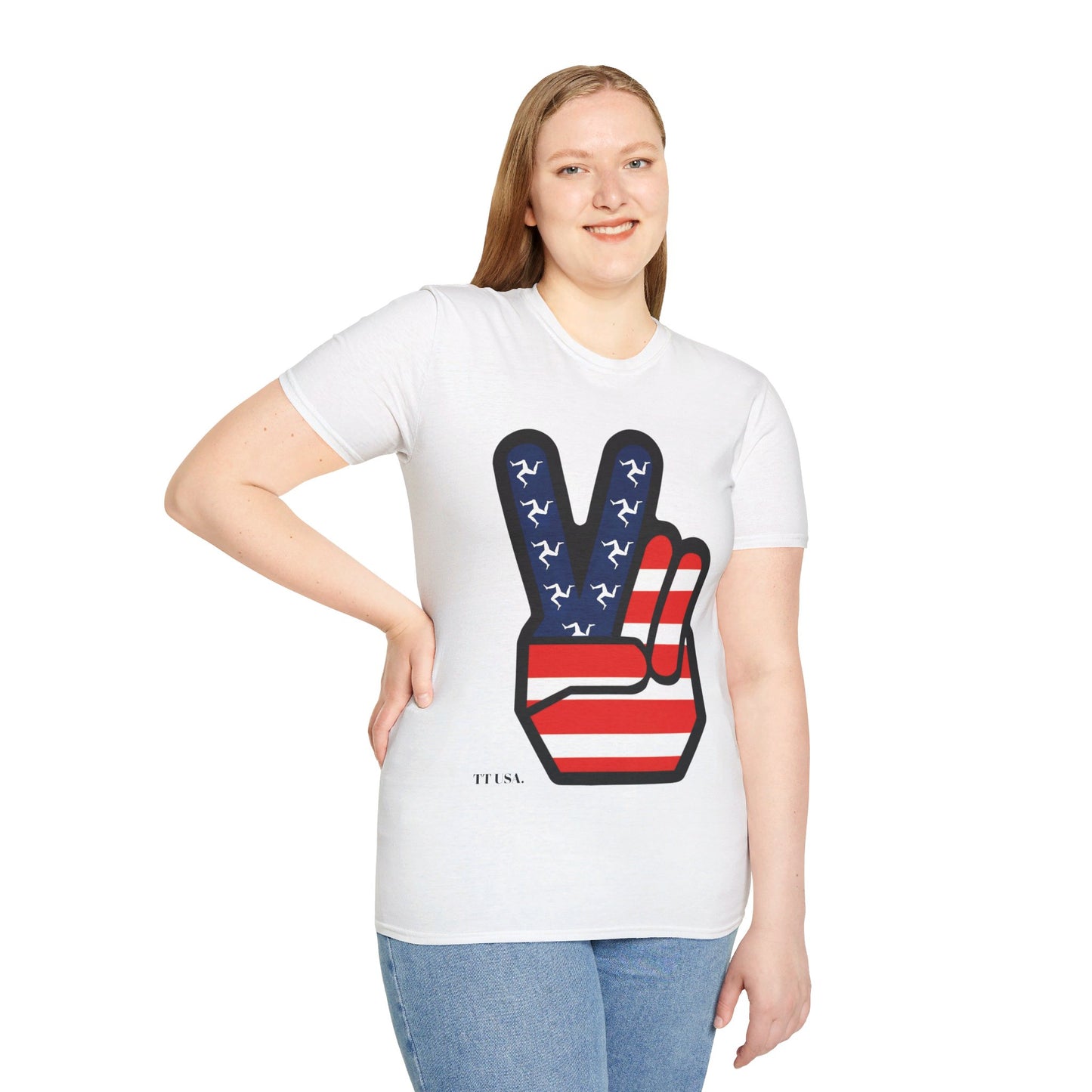 TT USA "Hand" Unisex Softstyle T-Shirt