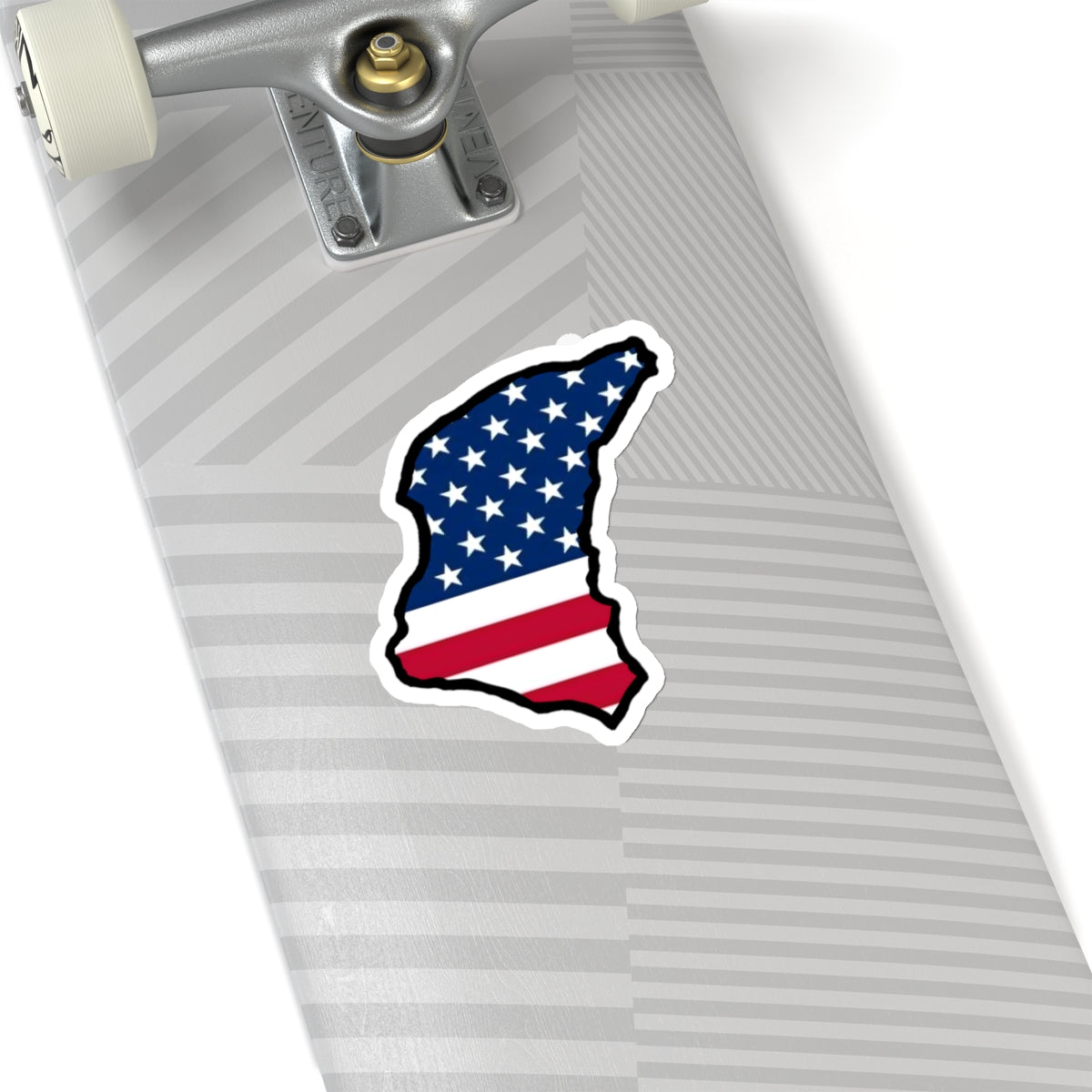 "USA Mountain Course Outline!" Die-Cut Stickers