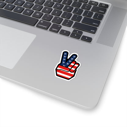 "TT USA Hand!" Die-Cut Stickers