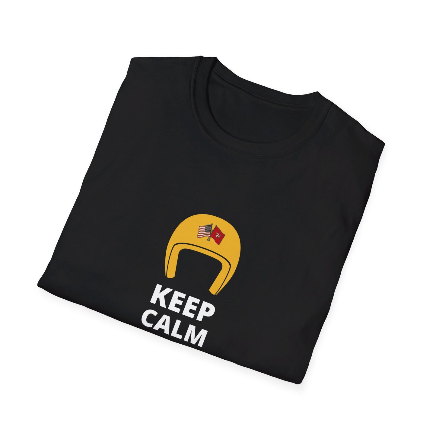 "Keep Calm And TT On!" Unisex Softstyle T-Shirt